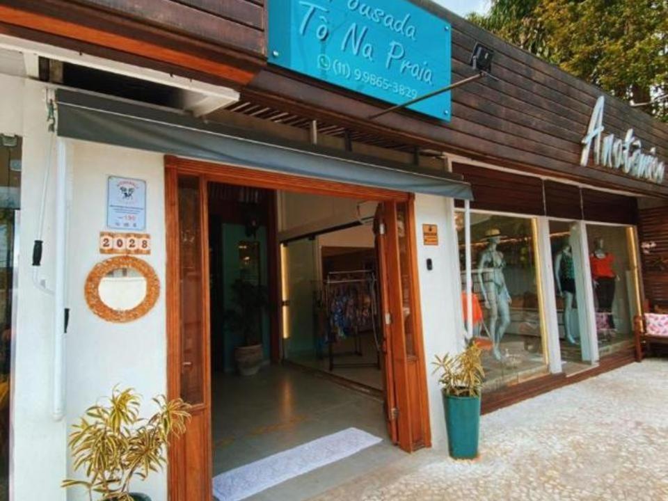 To Na Praia Juquehy Pousada Juquei Exterior foto